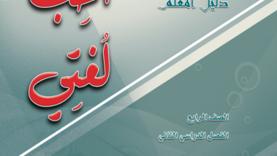 دليل-المعلم-أحب-لغتي-الصف-الرابع-الفصل-الثاني-PDF