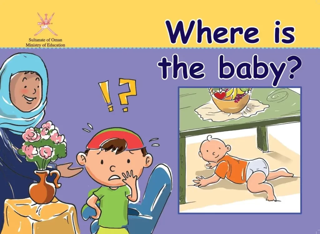 كتاب-Where-is-the-baby-الصف-الأول-PDF