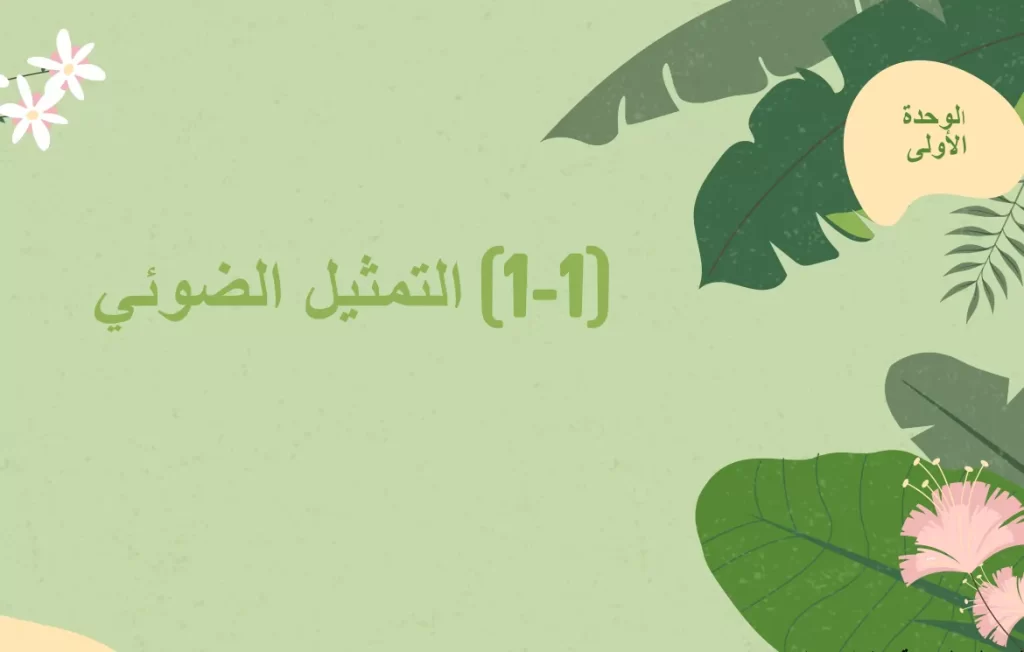 ملخص-درس-التمثيل-الضوئي-مادة-العلوم-الصف-الثامن