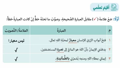 حل-أسئلة-درس-المعطي-المانع-للصف-التاسع