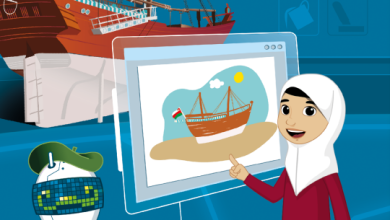 حل-أسئلة-وحدة-هيا-نرسم-كتاب-عالمي-الرقمي-الصف-الأول-الفصل-الأول