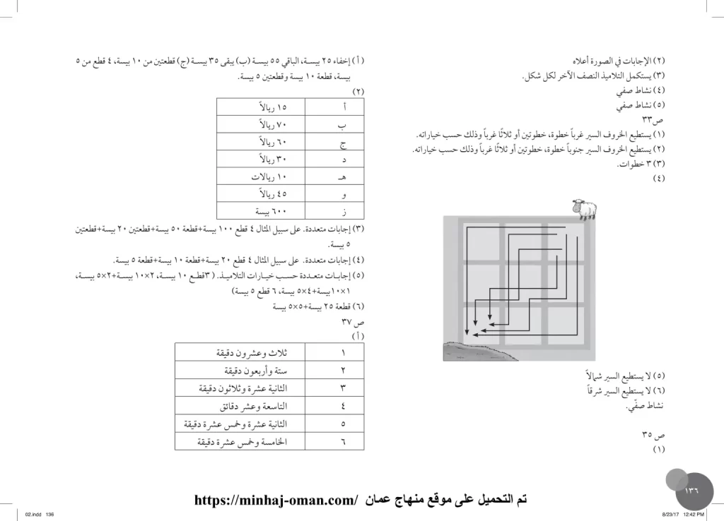 حل-كتاب-الرياضيات-التلميذ-الصف-الثالث-الفصل-الأول-6-scaled