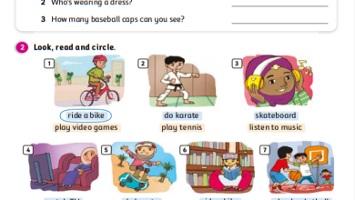 درس-Hobbies-كتاب-الإنجليزية-activity-book-الصف-الثالث-الفصل-الأول