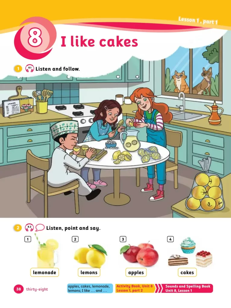 درس-i-like-cakes-الصف-الأول-الفصل-الثاني-1
