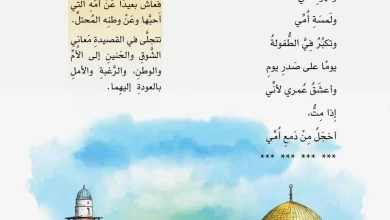 درس-إلى-أمي-للصف-الثامن