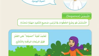 درس-اتباع-التعلميات-الصف-الأول-الفصل-الثاني