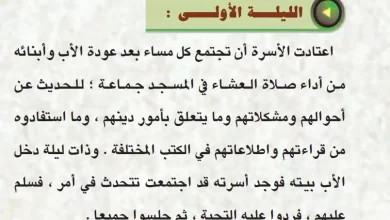 درس-الليلة-الأولى-أهمية-الأخلاق-في-الإسلام-للصف-التاسع